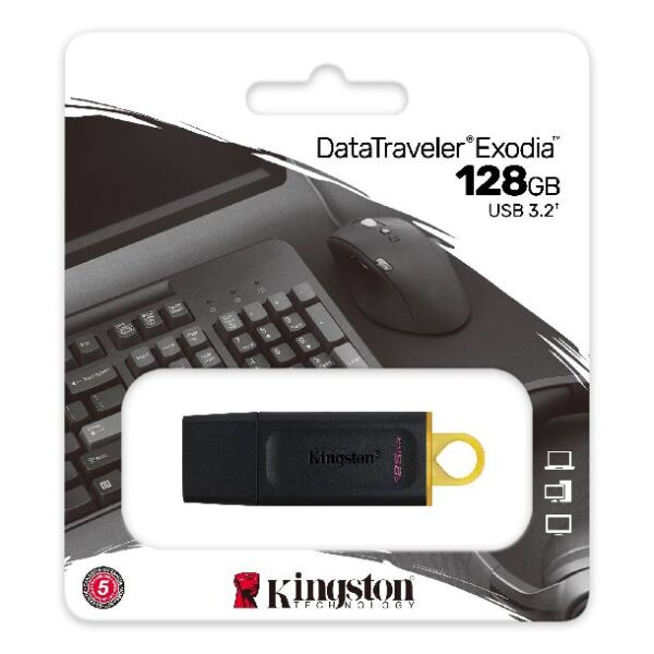 Pendrive 128gb Kingston Exodia Dtx Usb 3.2 Dtx/64