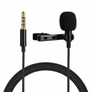 Micrófono Corbatero Hügel Condenser Ficha 3.5 Celular