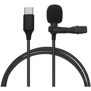 Micrófono Corbatero Hügel Condenser Ficha Tipo C Celular
